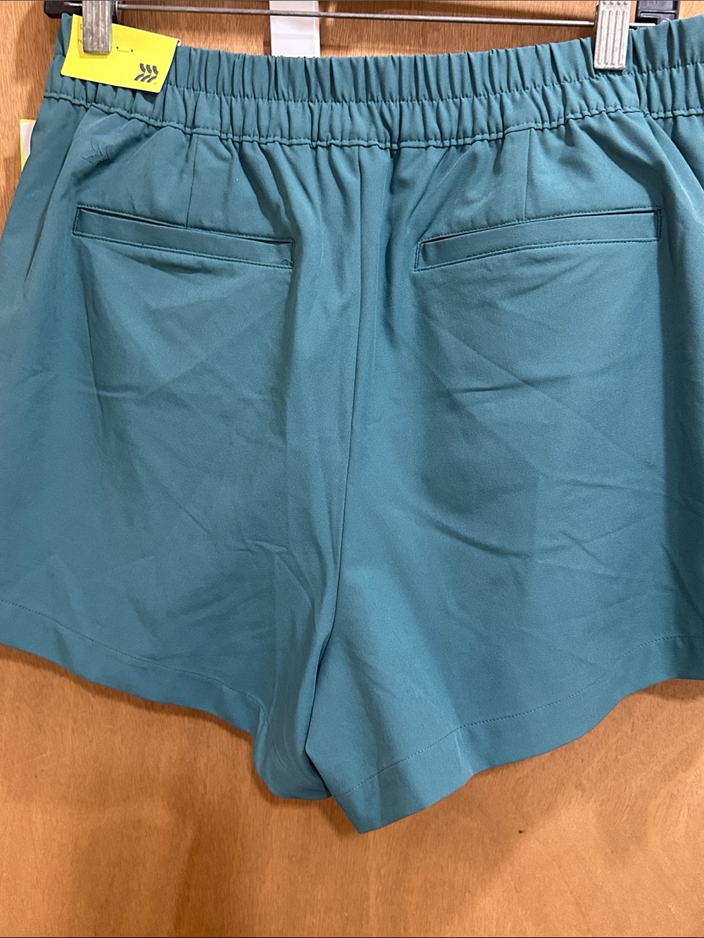 all in motion Teal Women's Active Skort-Style Shorts - Picture 3 of 6